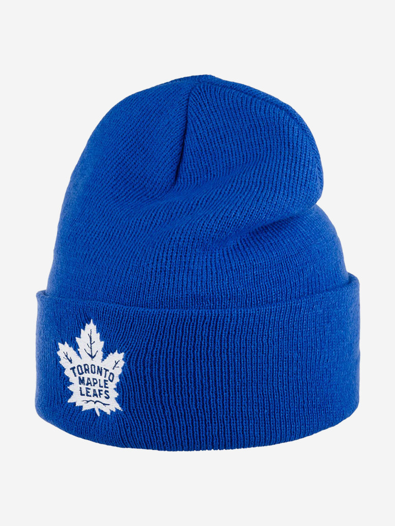 Шапка с отворотом AMERICAN NEEDLE 21019A-TML Toronto Maple Leafs Cuffed Knit NH (синий)