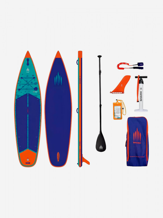 Сапборд надувной двухслойный Shark Cruiser Perfomance All Round 11.6x34x6, 350x86x15 см