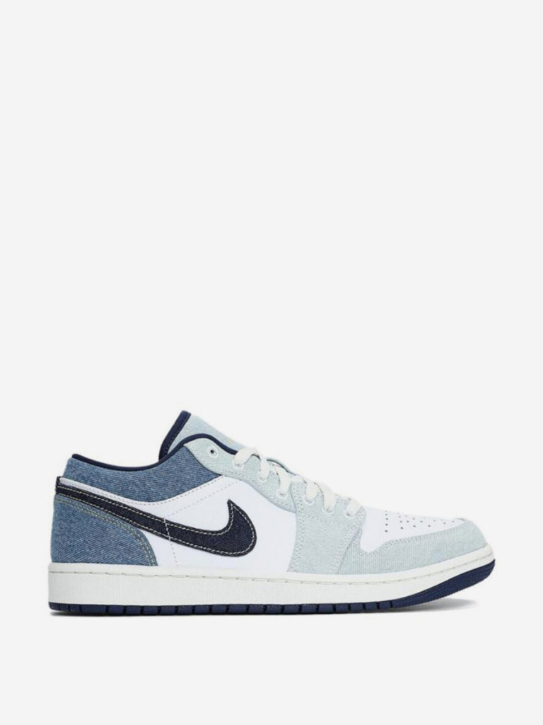 Кеды мужские Jordan 1 Low Se Denim Star Blue