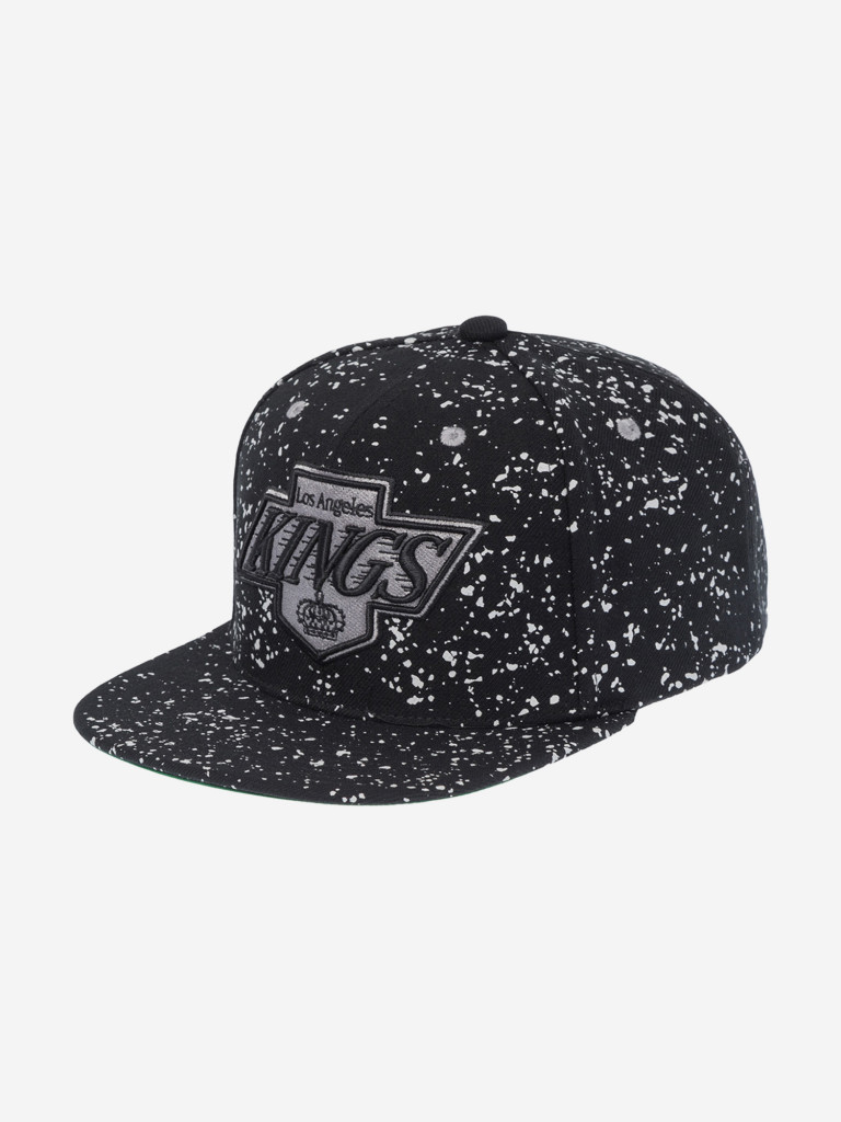 Бейсболка с прямым козырьком MITCHELL NESS HS11477-LAKBLCK Los Angeles Kings NHL (черный)