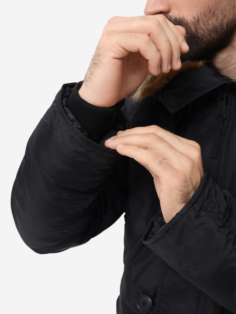 Парка зимняя мужская N-3B Logo Oxford Alpha Industries