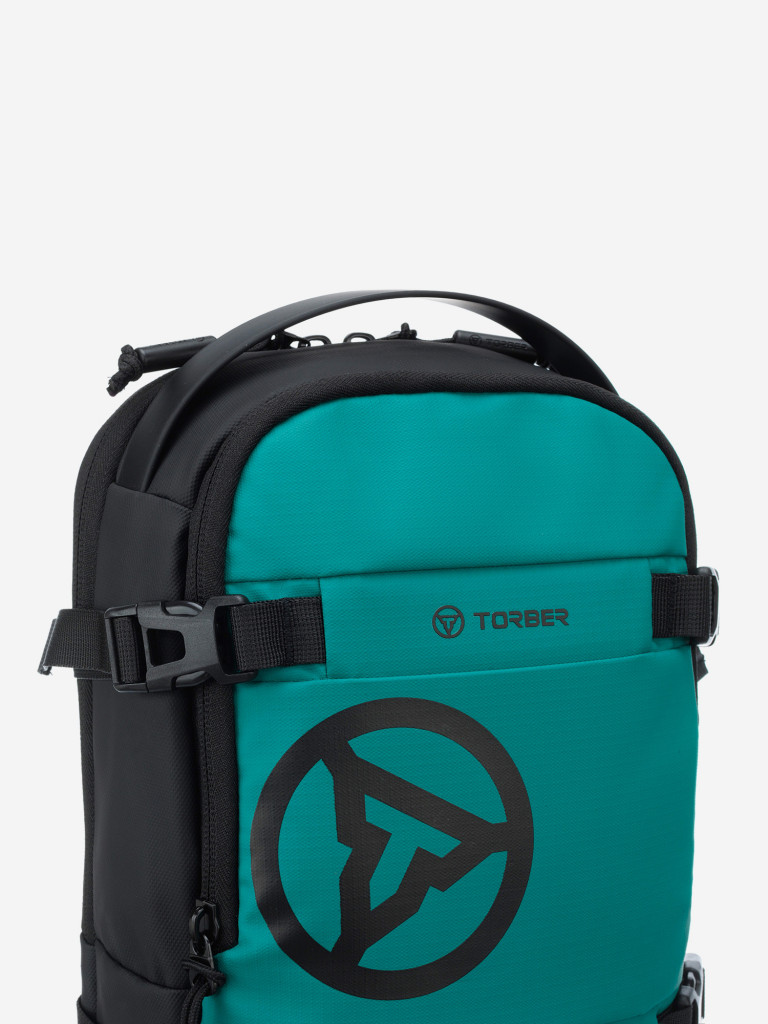 Рюкзак на одно плечо TORBER Xtreme зелёный/чёрный 5л