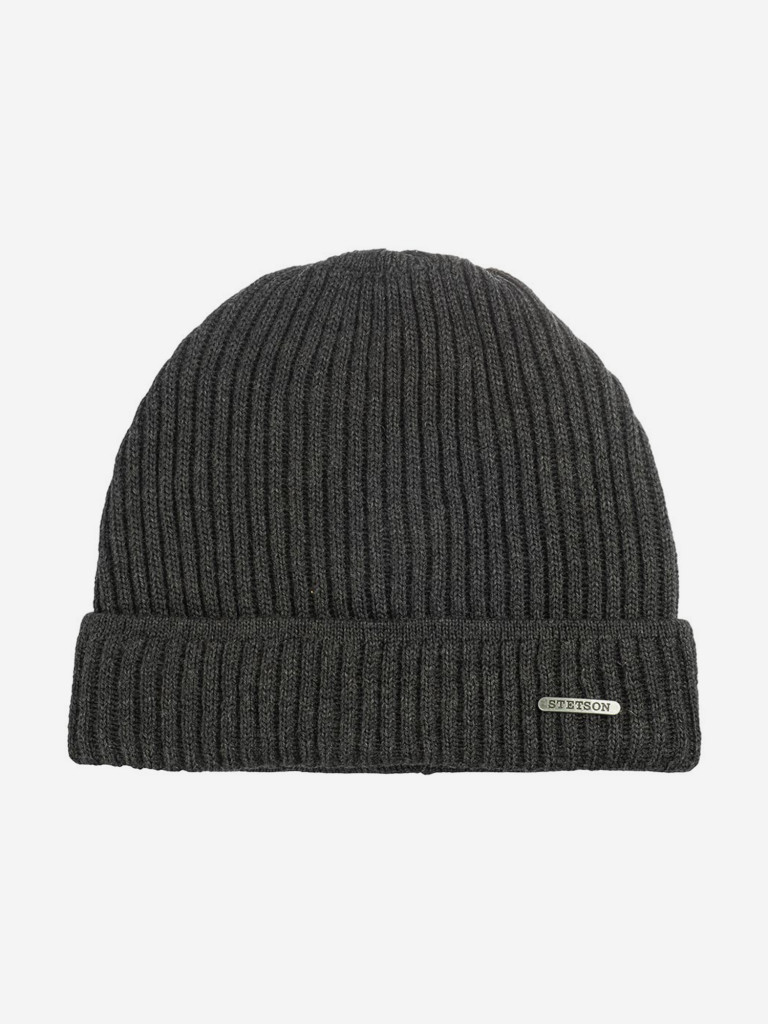 Шапка с отворотом STETSON 8529301 PARKMAN (серый)