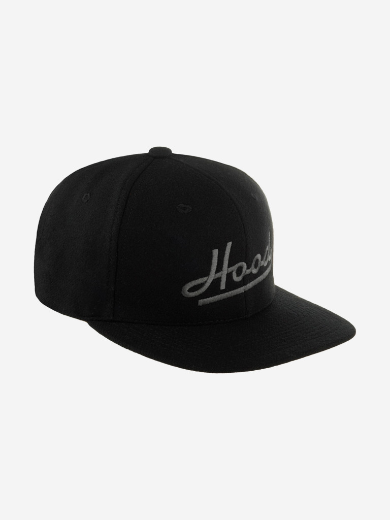 Бейсболка с прямым козырьком HOOD 100-MWL002-HD001-BKA Hood V (черный)