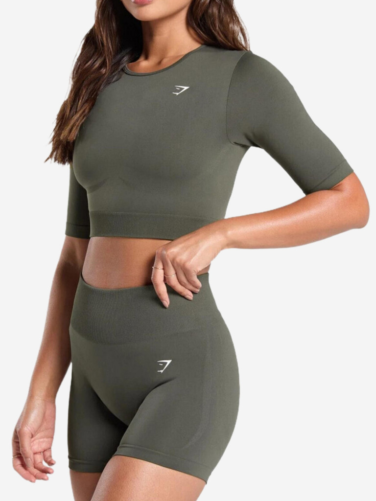 Кроп-топ женский GYMSHARK Everyday Seamless