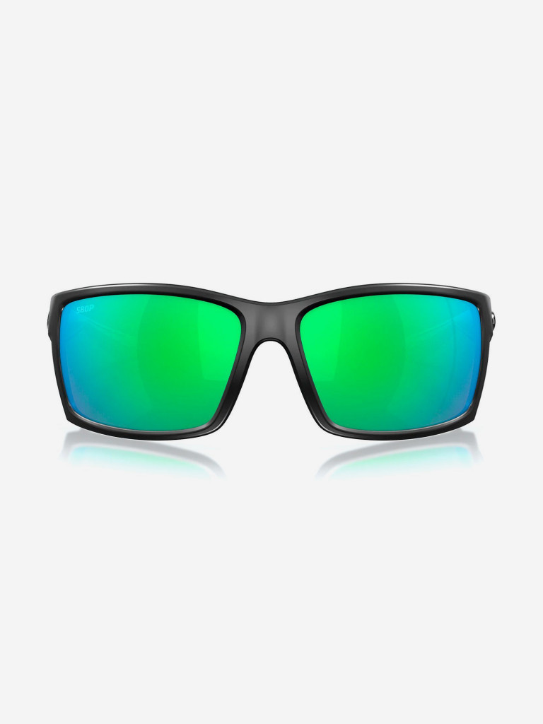 Очки поляризационные Costa Del Mar Reefton 580P, XL, regular fit, blackout/green mirror