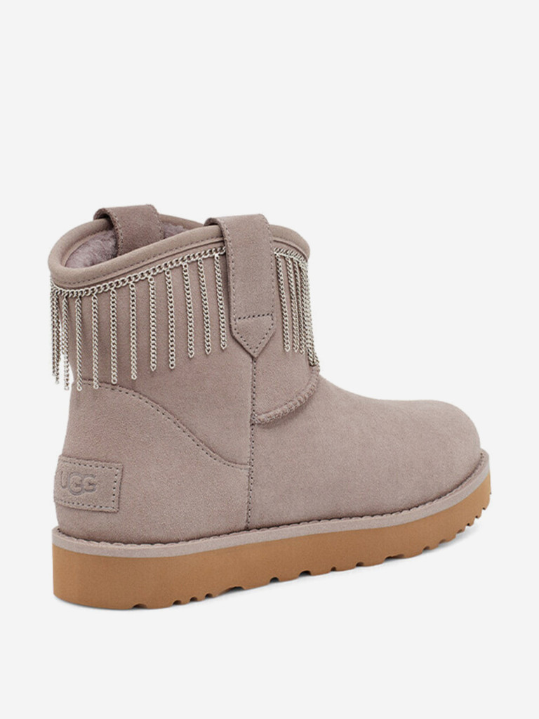 Ботинки утепленные UGG Classic Mini Fringe