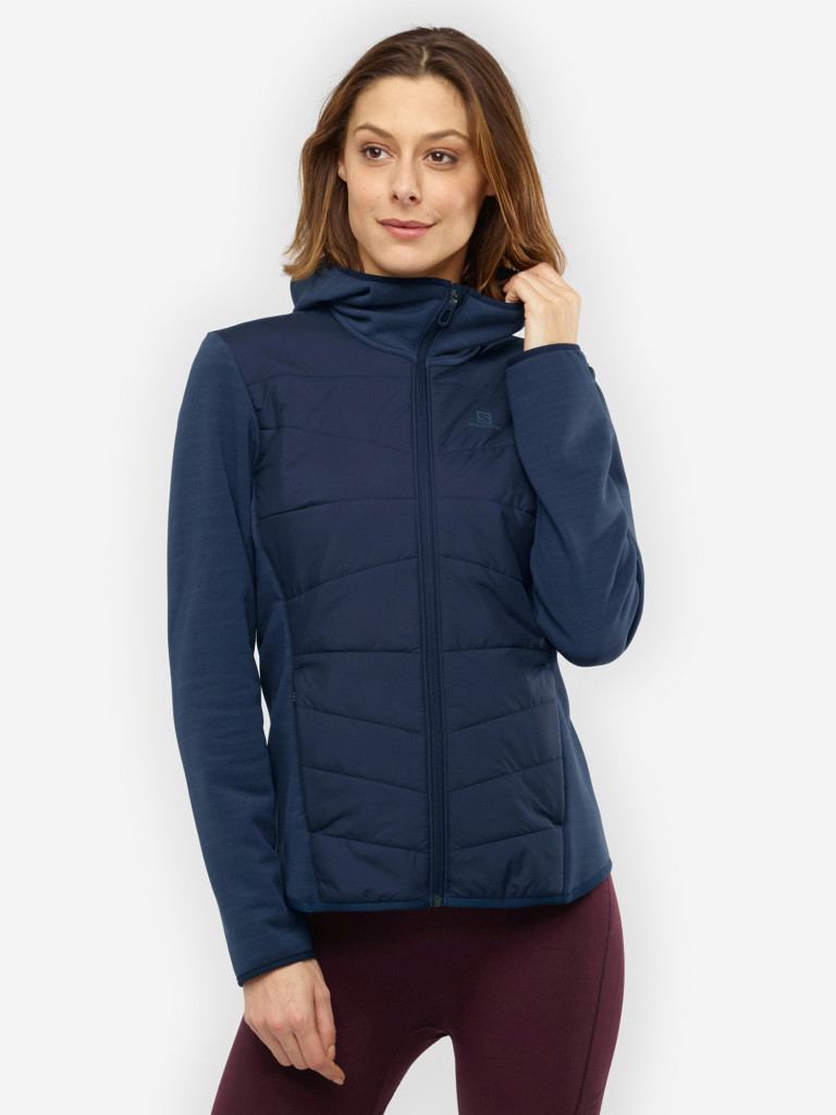 Толстовка женская Salomon Radiant Hybrid