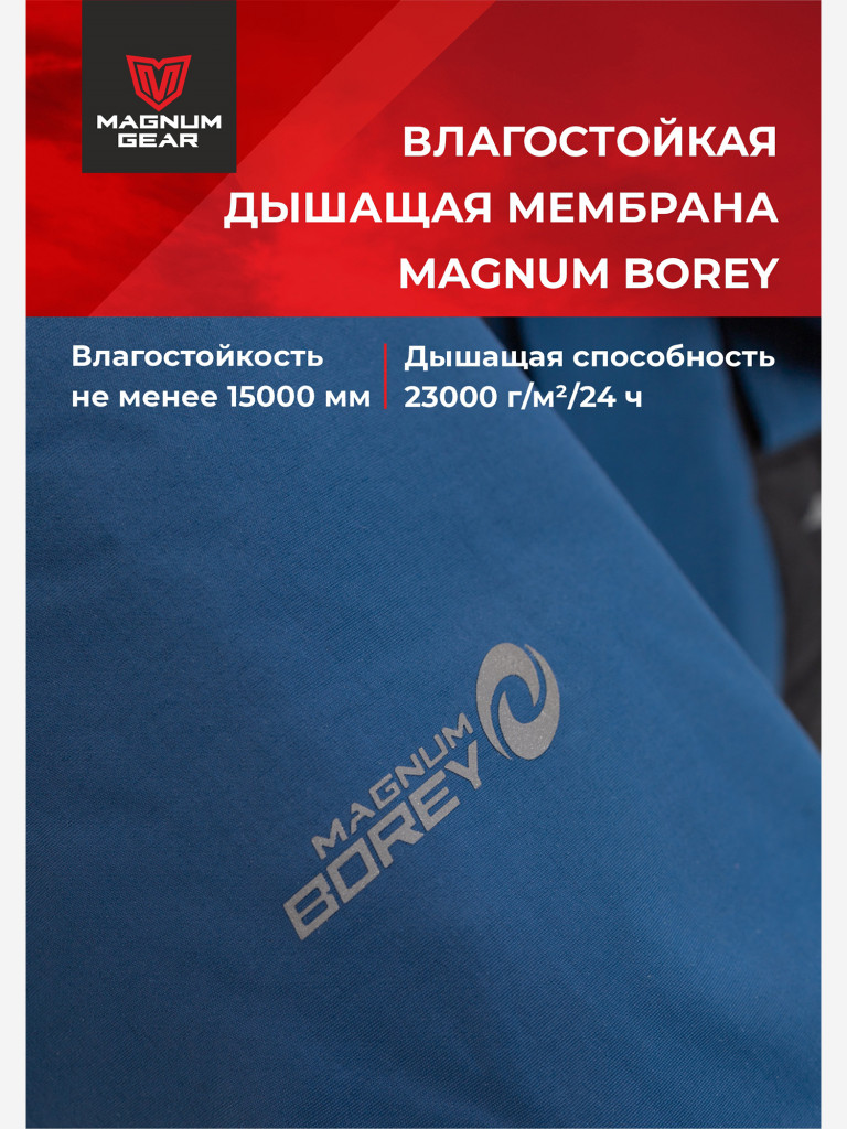 Костюм для рыбалки MAGNUM GEAR RUBICON -15° С синий