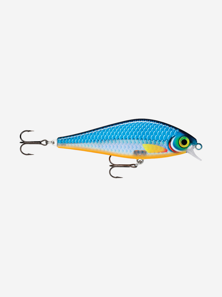 Воблер для рыбалки RAPALA Super Shadow Rap 11, 11см, 38гр, цвет BGH, медленно тонущий