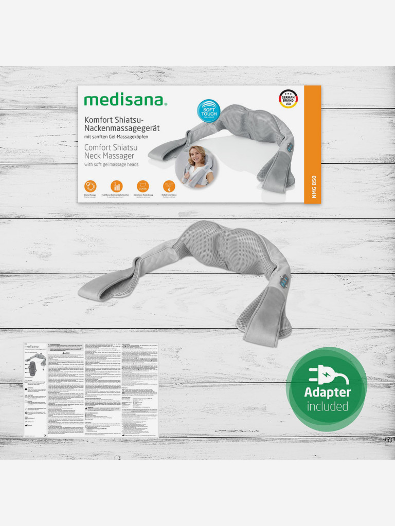Массажер для шеи и плеч Medisana NMG 850 silver