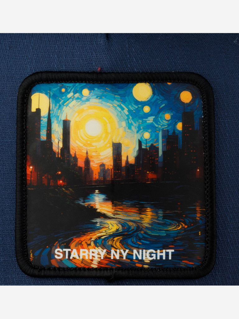Бейсболка с сеточкой CAPSLAB CL/ART/1/PCT/STAR Premium Starry NY night
