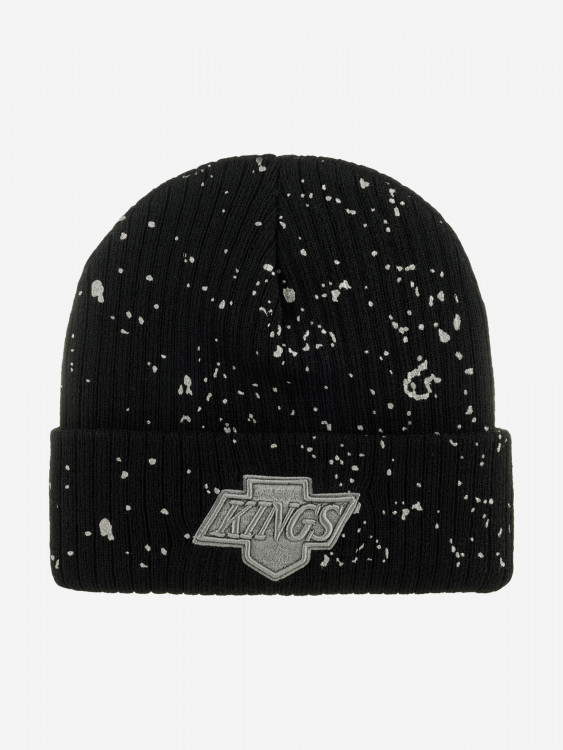 Шапка с отворотом MITCHELL NESS HCFK6021-LAKYYPPPBLCK Los Angeles Kings NHL