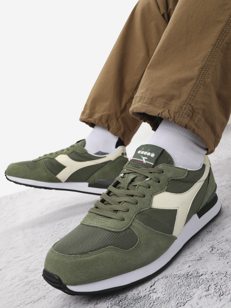 фото Кроссовки мужские diadora spw t1-t2, зеленый