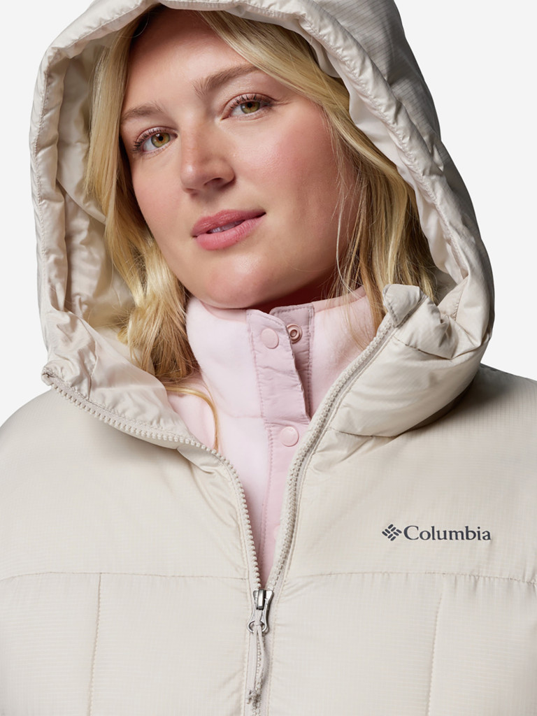 Пальто утепленное женское Columbia Puffect III Long Jacket, Plus Size