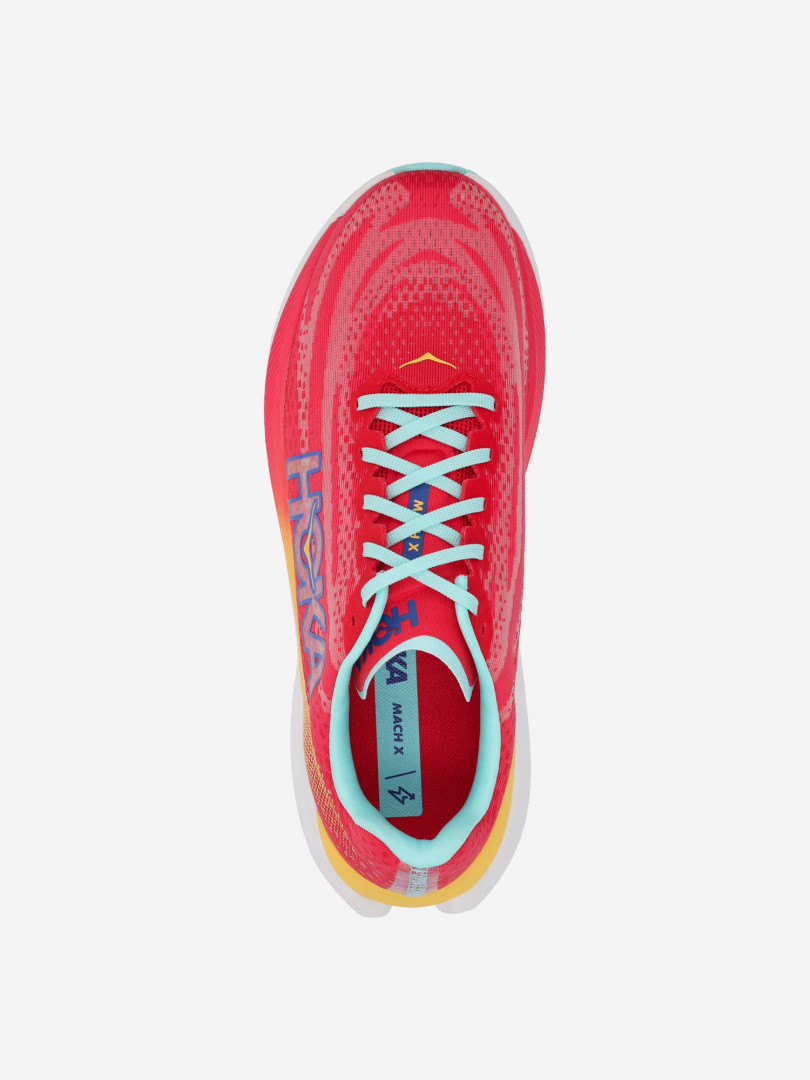 фото Кроссовки мужские hoka one one mach x, красный