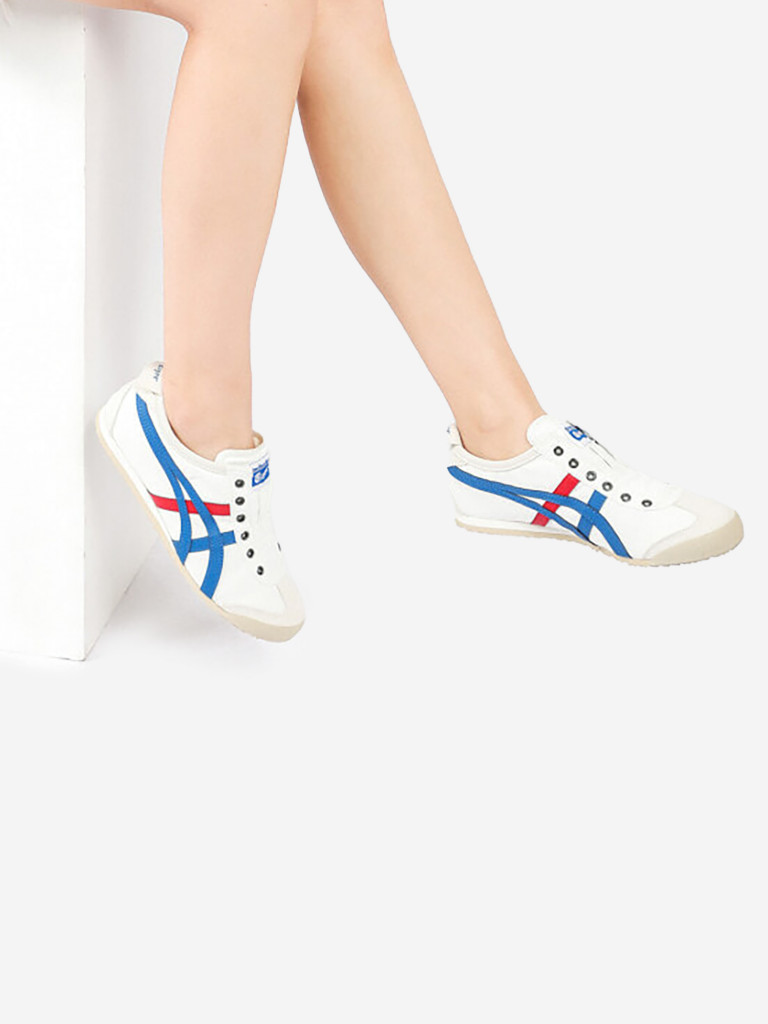 Кроссовки Onitsuka Tiger Mexico 66 Slip-On Tricolor