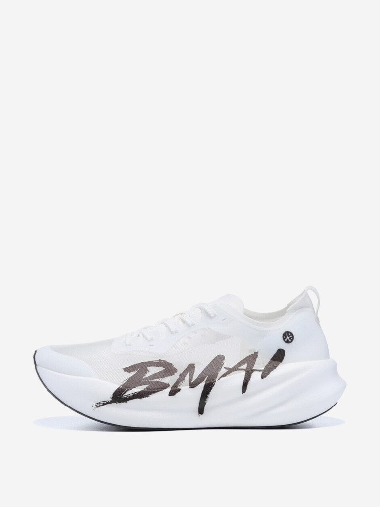 Кроссовки BMAI Cushioning Coverage Support Wear-Resistant Mid-Top Running Shoes Unisex Heroic White