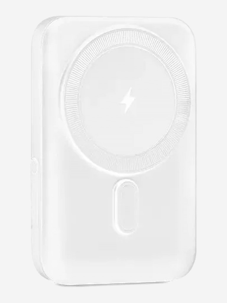 Внешний аккумулятор портативный TTEC ReCharger Pro M 10.000mAh MagSafe Compatible PD 20W Powerbank c подставкой. Цвет: белый