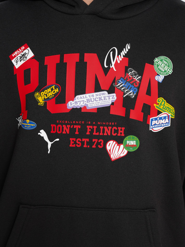 Худи для мальчиков PUMA Basketball Hooperhotline