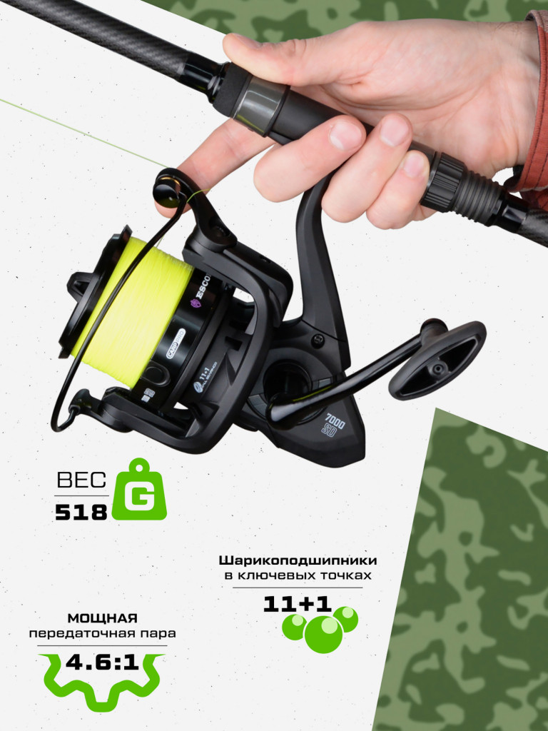 Катушкa CARP PRO Escol 7000 SD