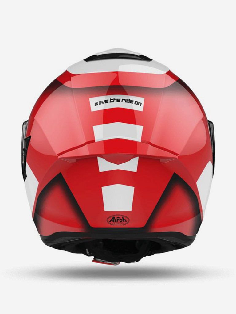 Мотошлем интеграл Airoh ST.501 DOCK Red Glossy