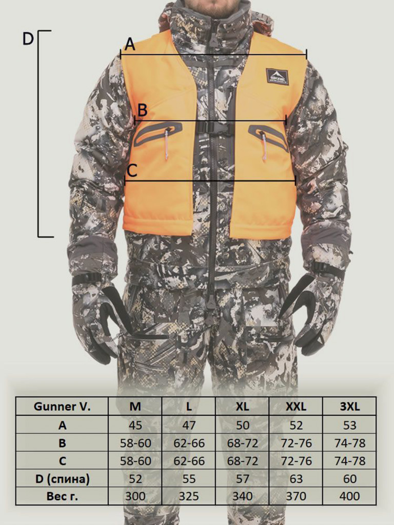 Жилет сигнальный SKRE Gunner Vest