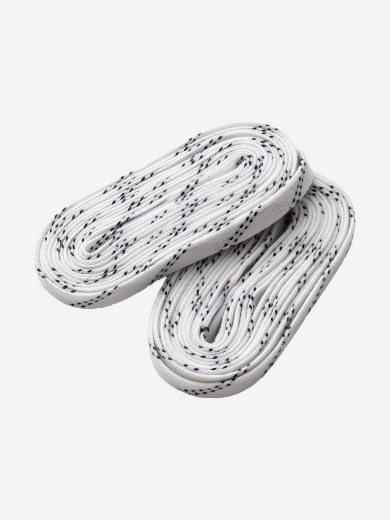 Шнурки для хоккейных коньков RS LACES PRO, белый цвет