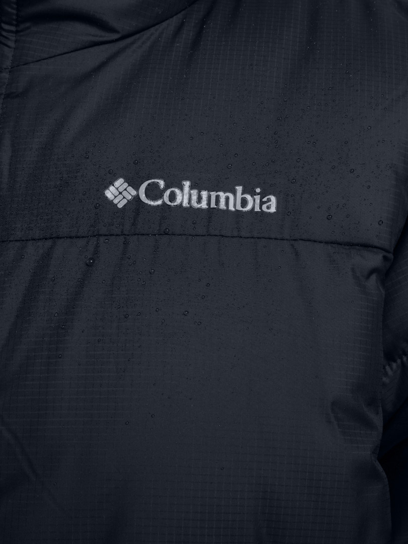 фото Пальто утепленное женское columbia puffect long jacket, черный