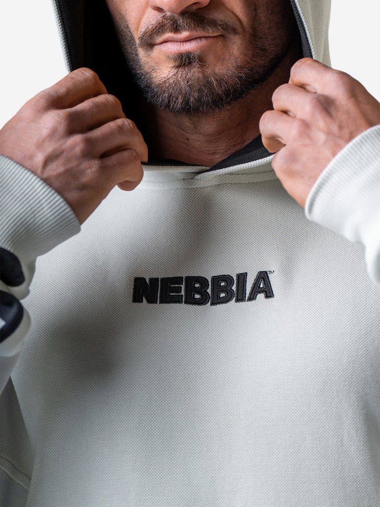 Толстовка мужская спортивная NEBBIA Training Hoodie HERO 300
