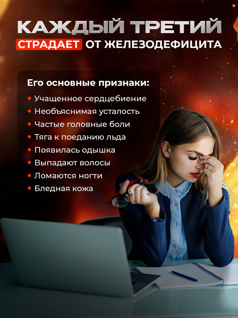 Железо Хелат, витамины для женщин и мужчин, 40 мг, 90 капсул