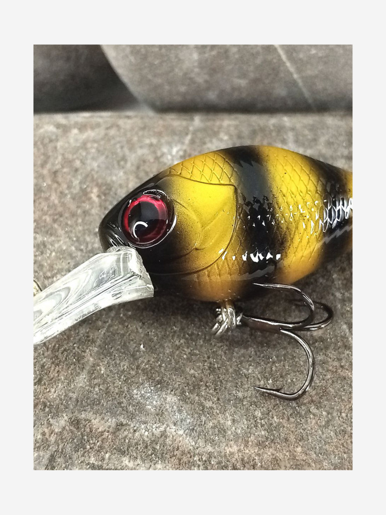 Воблер Mottomo Chubber DR 36F 4g Bumblebee