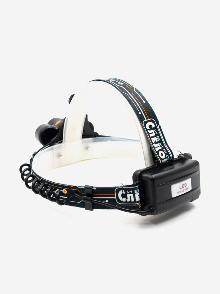 Фонарь налобный Сибирский Следопыт-Смит, 3L, zoom, аккумулятор, 220B, 12B.