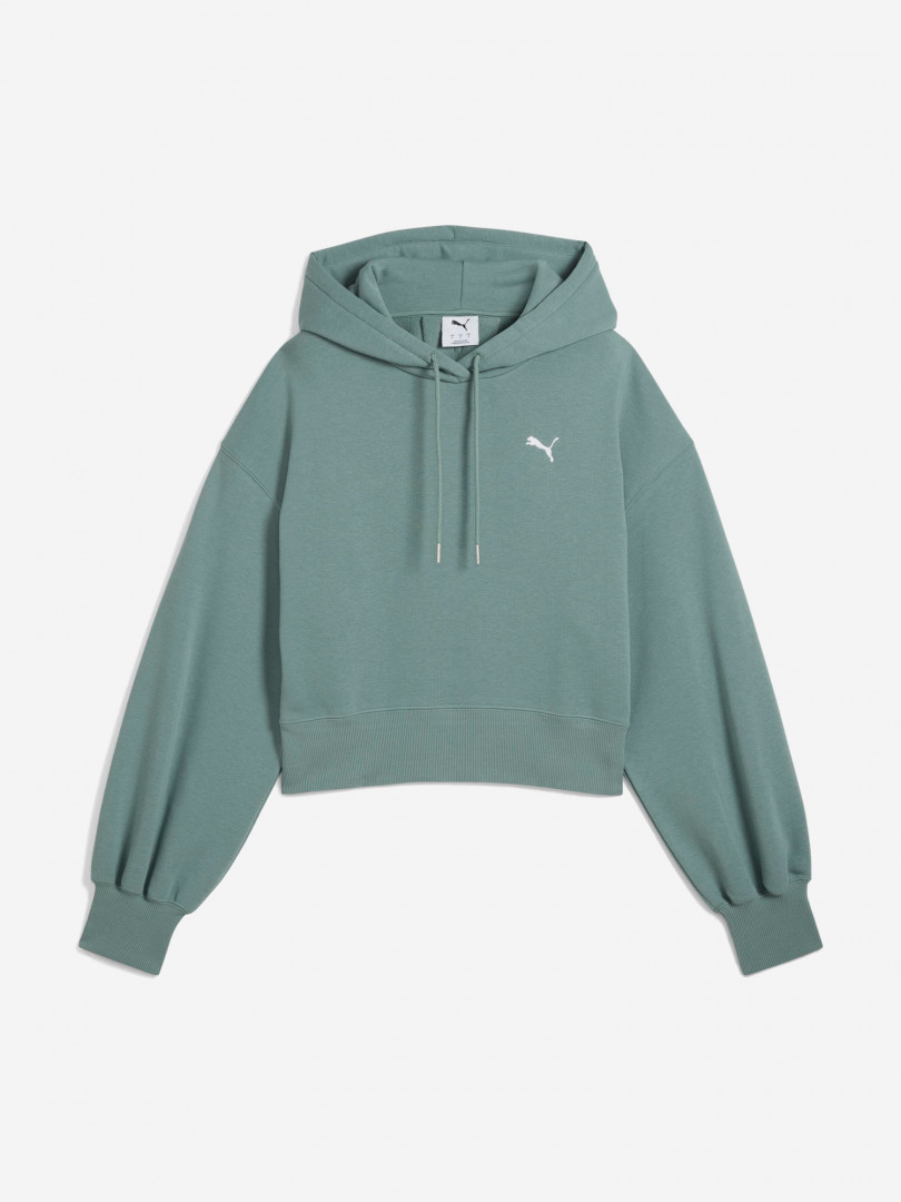 Худи женская PUMA Essentials Ribbed Зеленый 7999₽