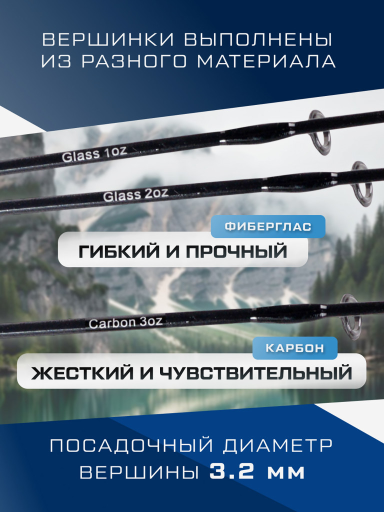 Удилище фидерное F-FISHING Fiaba Feeder 3,6м тест max 130г