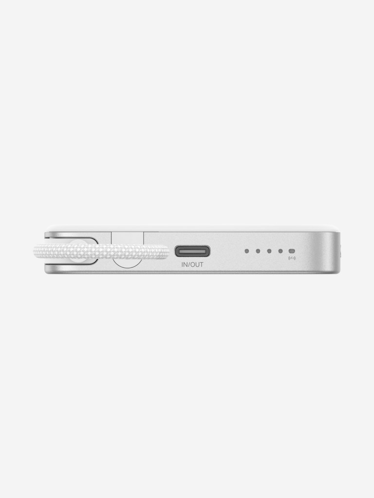 Внешний аккумулятор UGREEN PB570 (75983B) MagFlow Air Ultra-Slim 30W Magnetic 10000mAh Wireless Power Bank USB-C Cable