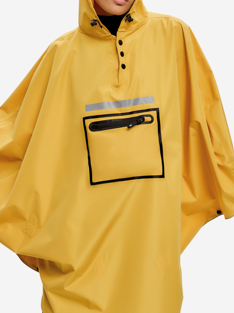 Дождевик плащ пончо унисекс Reinar Gamp с капюшоном демисезонный