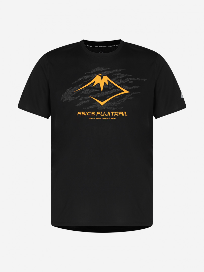 Футболка мужская ASICS Fujitrail Logo, Черный