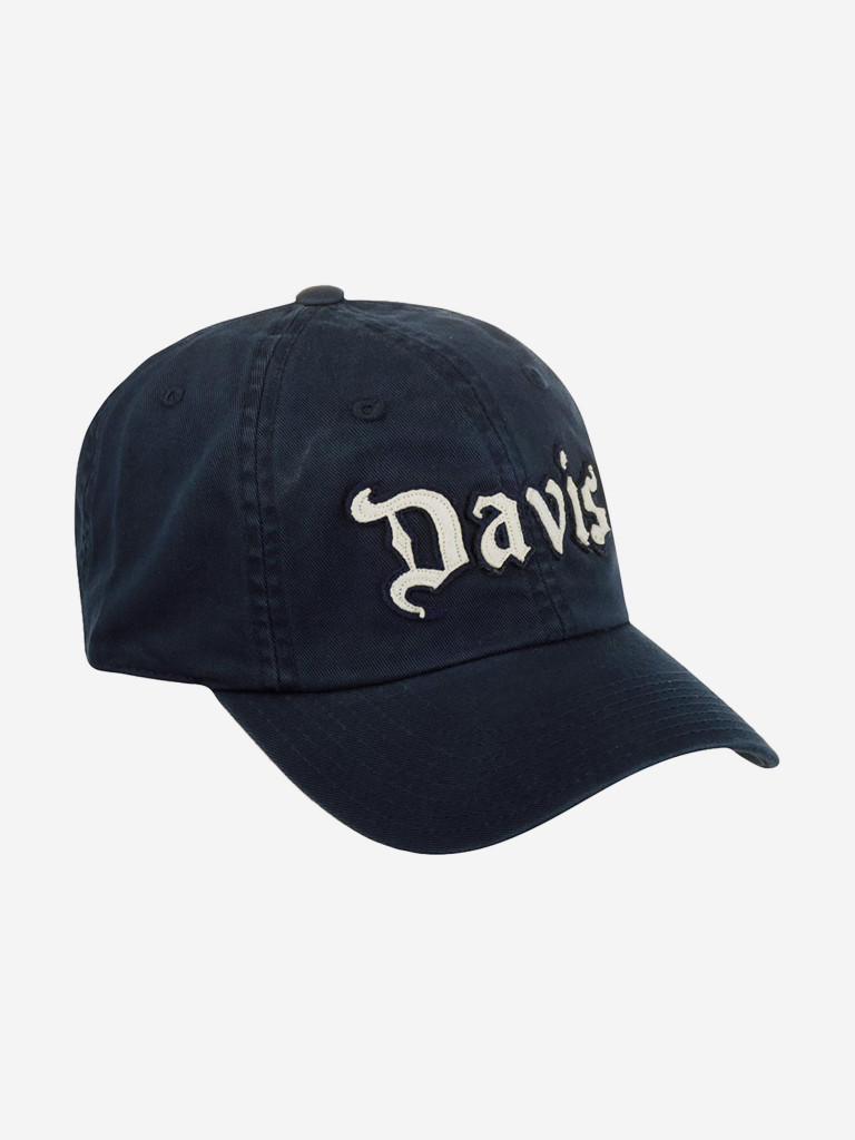 Бейсболка AMERICAN NEEDLE TDD-05 Tad Davis Felt Letter Slouch (синий)