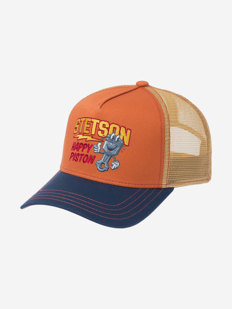 Бейсболка с сеточкой STETSON 7741143 TRUCKER CAP PISTON