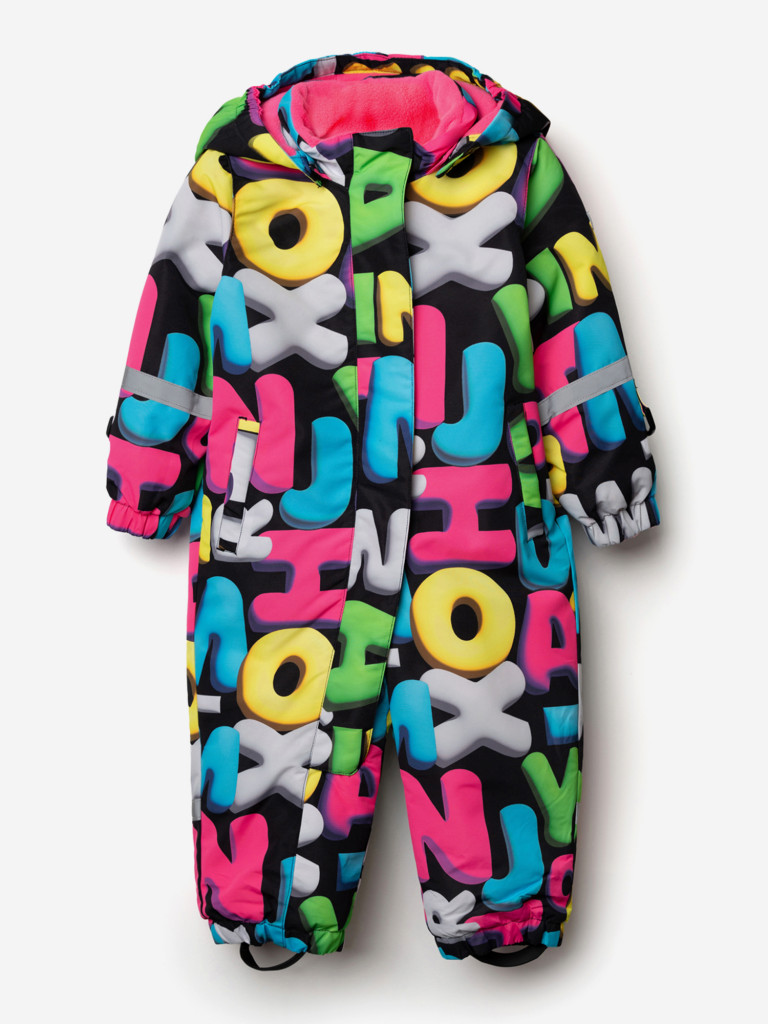 Комбинезон зимний для девочек PlayToday