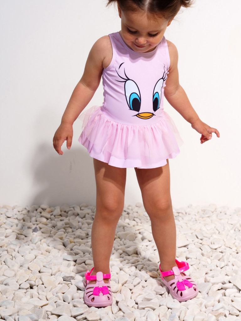 Купальник слитный для девочек PlayToday