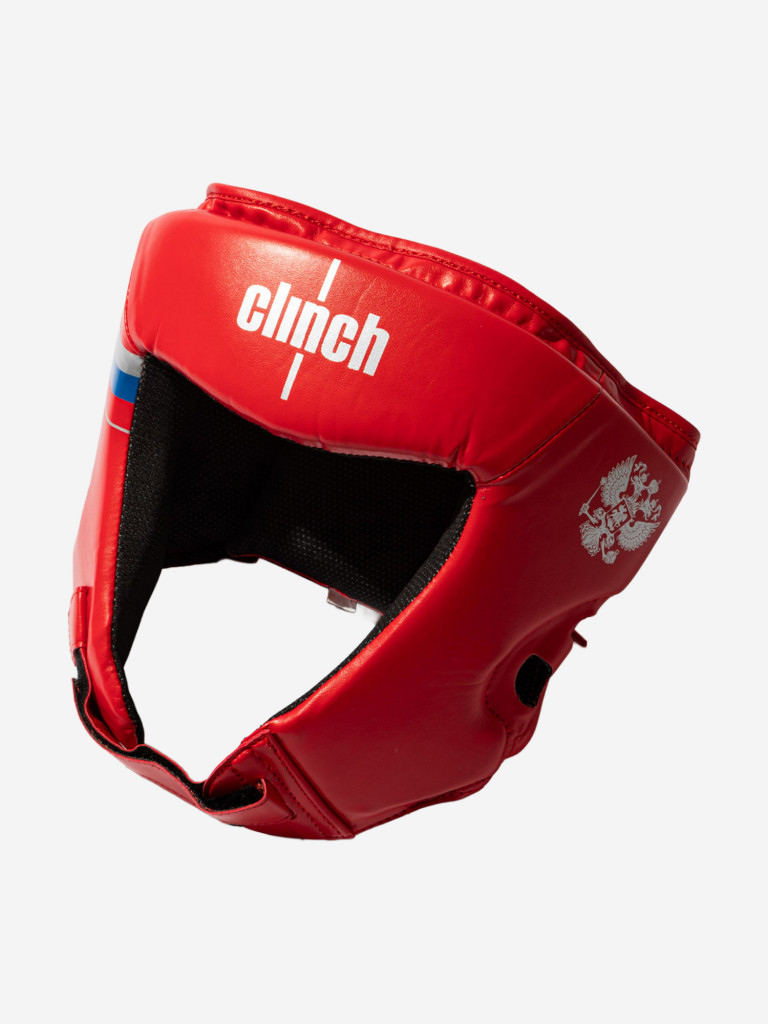 Шлем боксерский Clinch Olimp красный