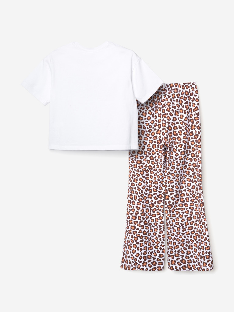 Комплект для девочек: футболка, брюки PlayToday