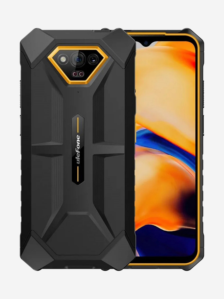 Смартфон Ulefone Armor X13 6+64GB Some Orange 6.52”, HD+, IPS, MTK G36, And13, 50+24MP, 8MP, IP69K, 6320mAh