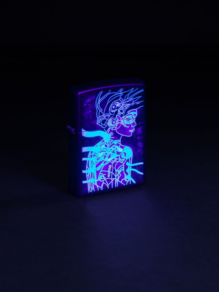 Зажигалка бензиновая ZIPPO 48517 Cyber Woman