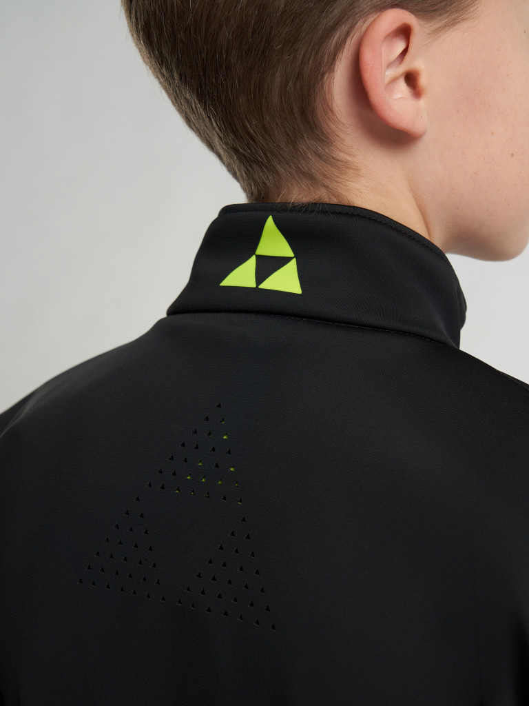 Куртка для беговых лыж для мальчиков Fischer Softshell Warm