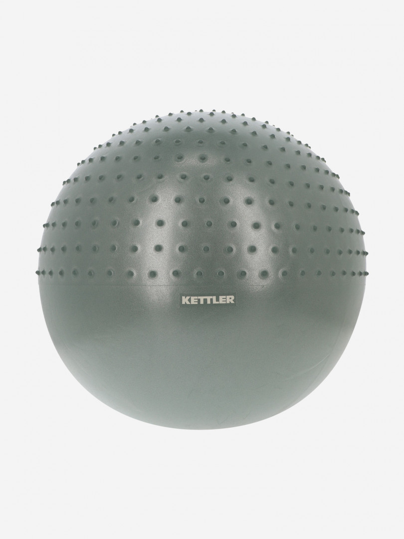 фото Мяч массажный с насосом kettler, 65 см, зеленый