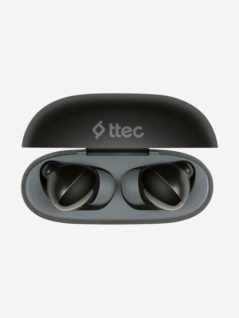 Наушники беспроводные TTEC AirBeat Pro ANC LCD TWS Bluetooth Headset. Цвет: черный