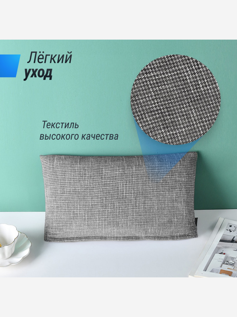 Массажная подушка UNIX Med Relax Pillow серый